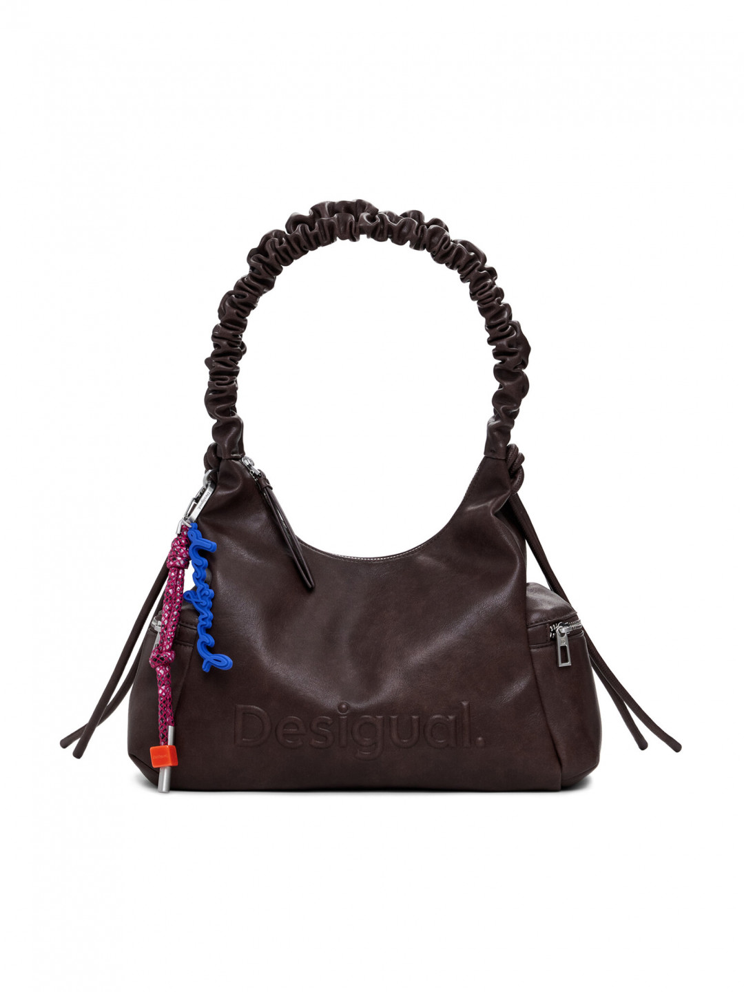 Desigual Kabelka Half Logo Montvil 25WAXPAY Hnědá
